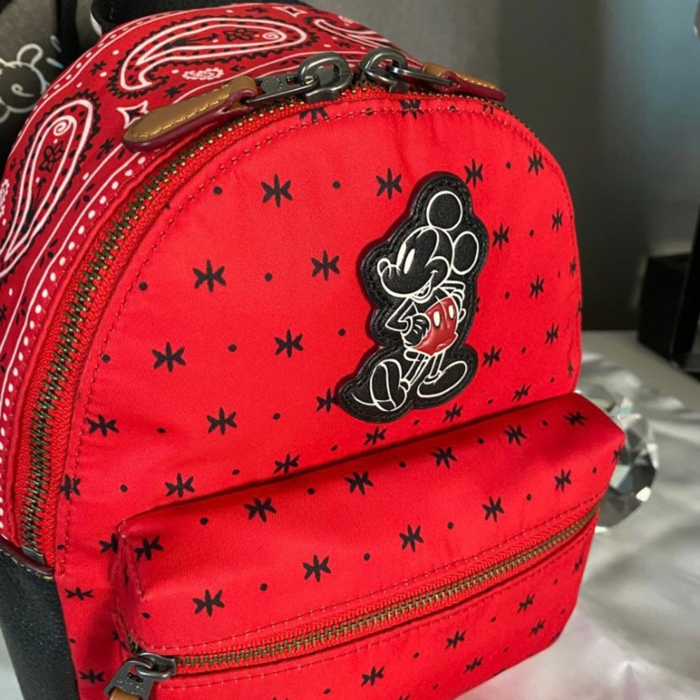 Disney X Coach limited edition Mickey Mouse backpack - Picture 5 of 8
